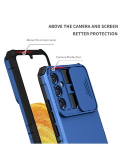 Generic Case Cover foe Samsung Galaxy A35 5G / Galaxy A55 5G, Innovative Telescopic Bracket, Sliding Protection Camera Window, Slim Thin PC&TPU Shockproof Phone Case  - Image 2