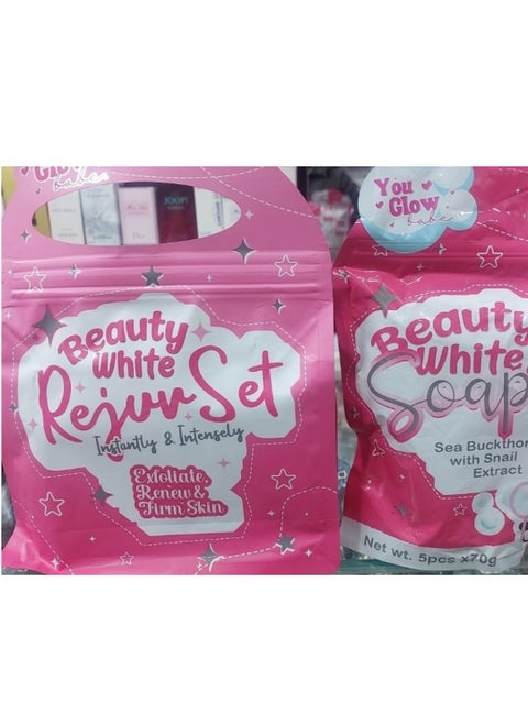 Beauty White Rejuvenation Set + Beauty White Soap