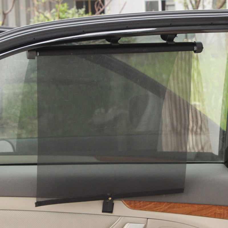Mesh Automatic Shrinking Sunshade Visor for Car - Image 3