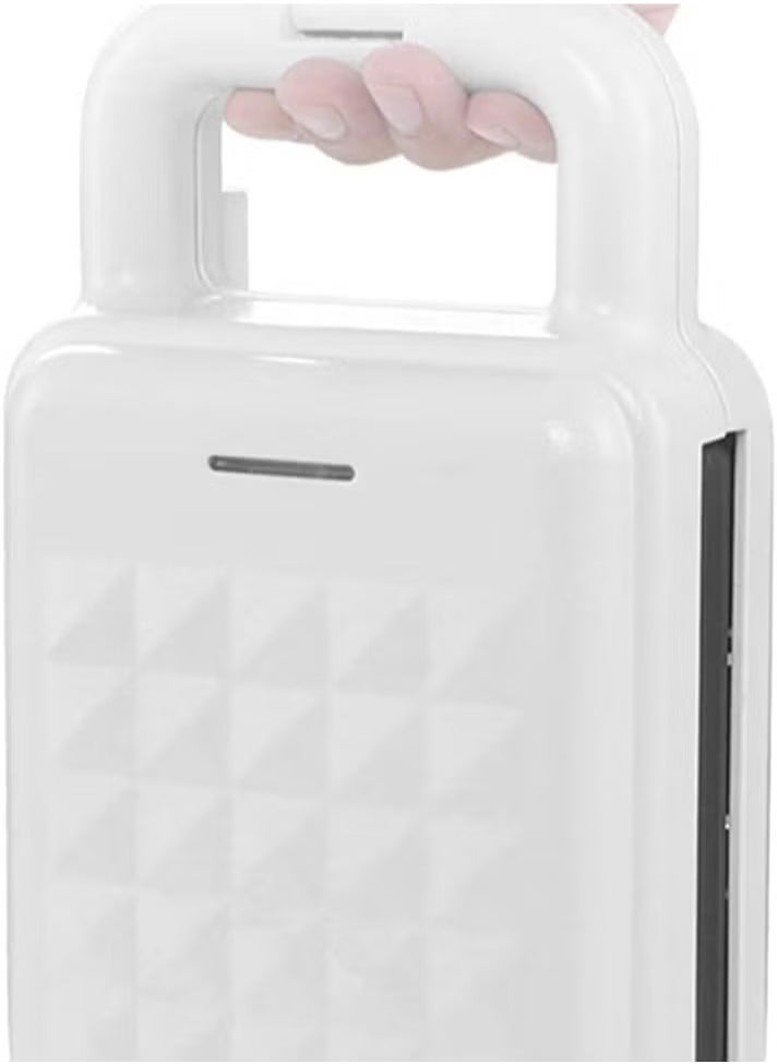 Generic - Mini Sandwich Maker Toaster & Waffle Maker Combo - Nostalgic All-in-One Panini Press for Portion Control - Seal & Toast with Non-Stick Plates - Ideal for Breakfast, Lunch, and Snacks - Image 1