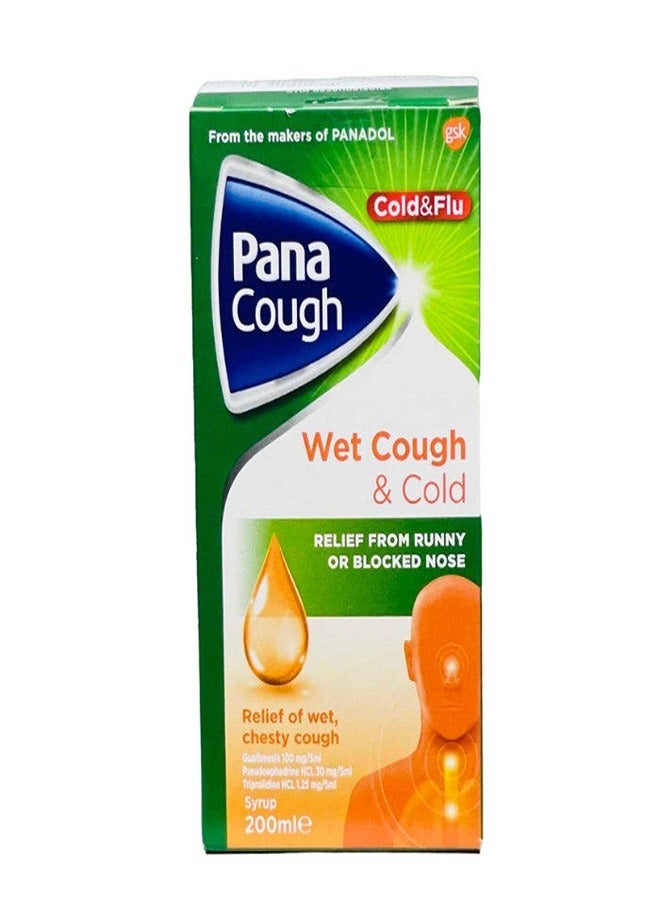 PANA COUGH SYR 200ML