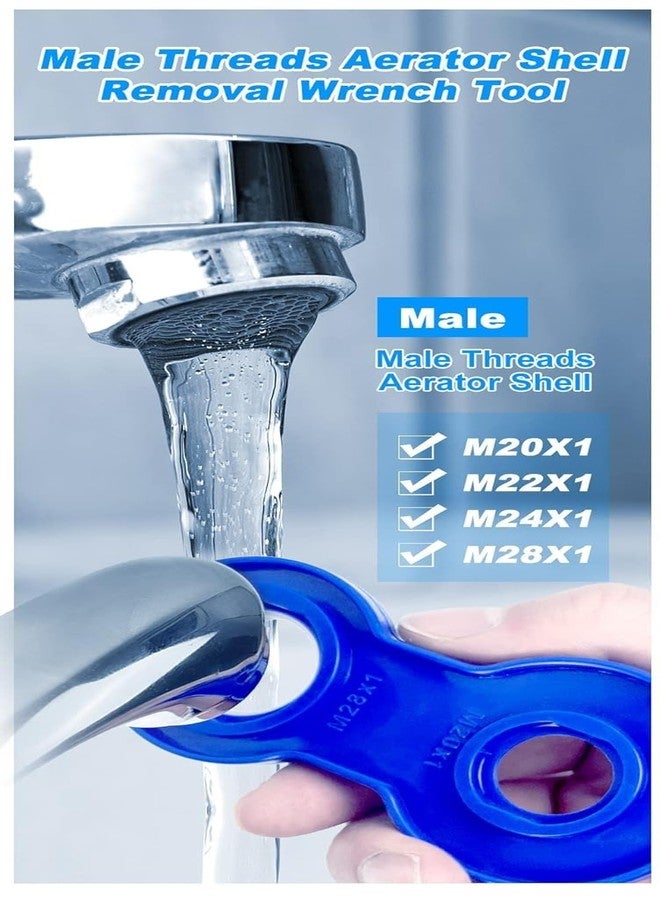 Vasadigital Faucet Key - Aerator Removal Tool & Wrench, M20-M28 Replacement Cache Aerators - Image 3