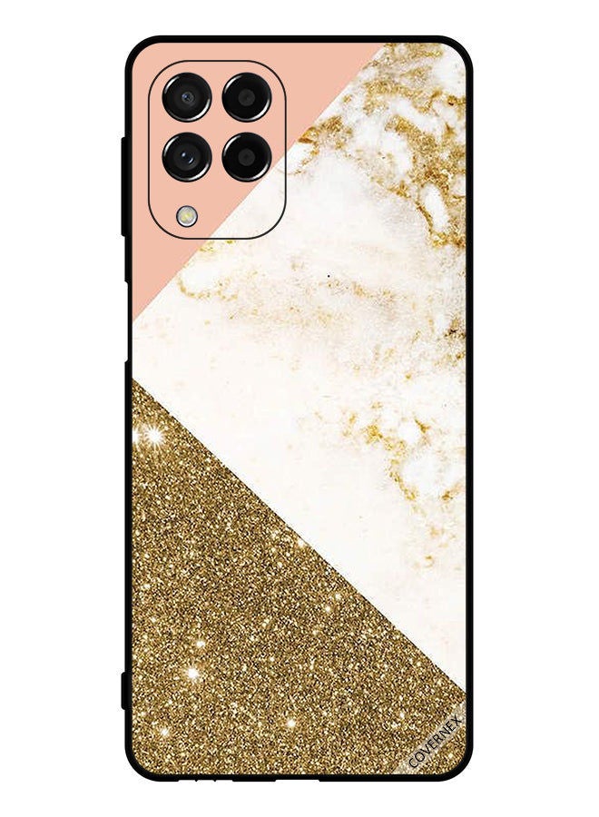 Covernex Protective Case Cover For Samsung Galaxy M53 Glitter And Marble Patterns - Image 1
