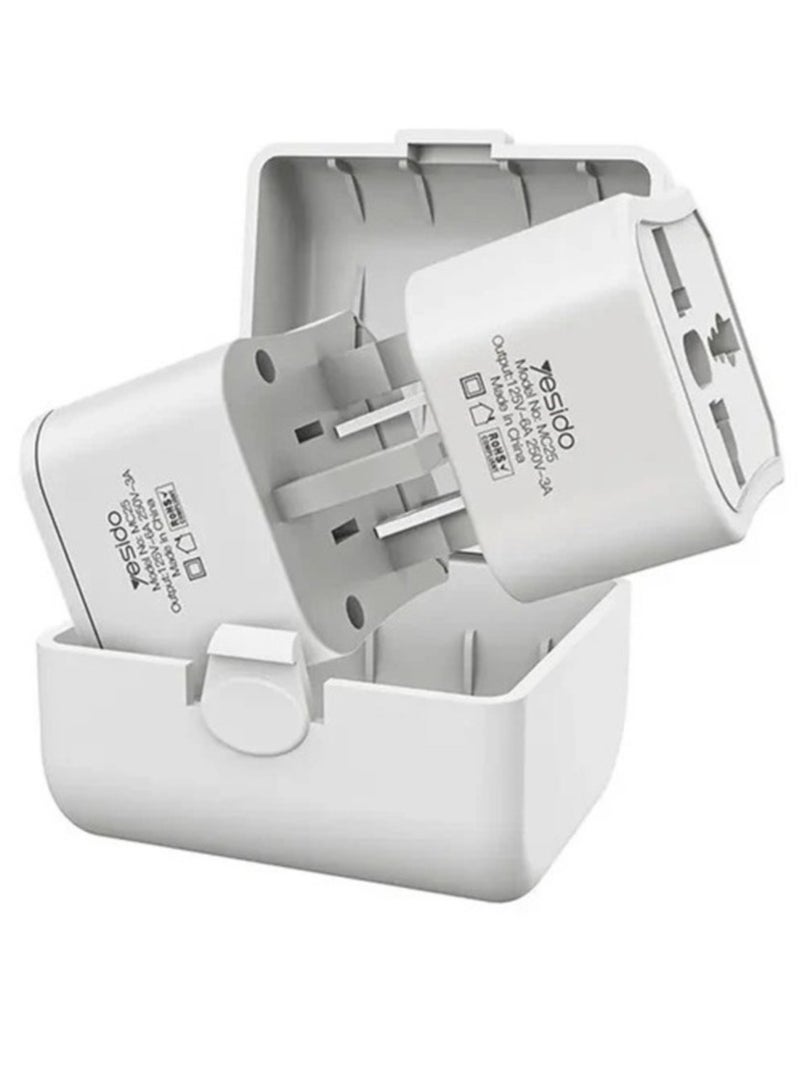 YESIDO MC25 750W Universal Power Adapter - Image 1