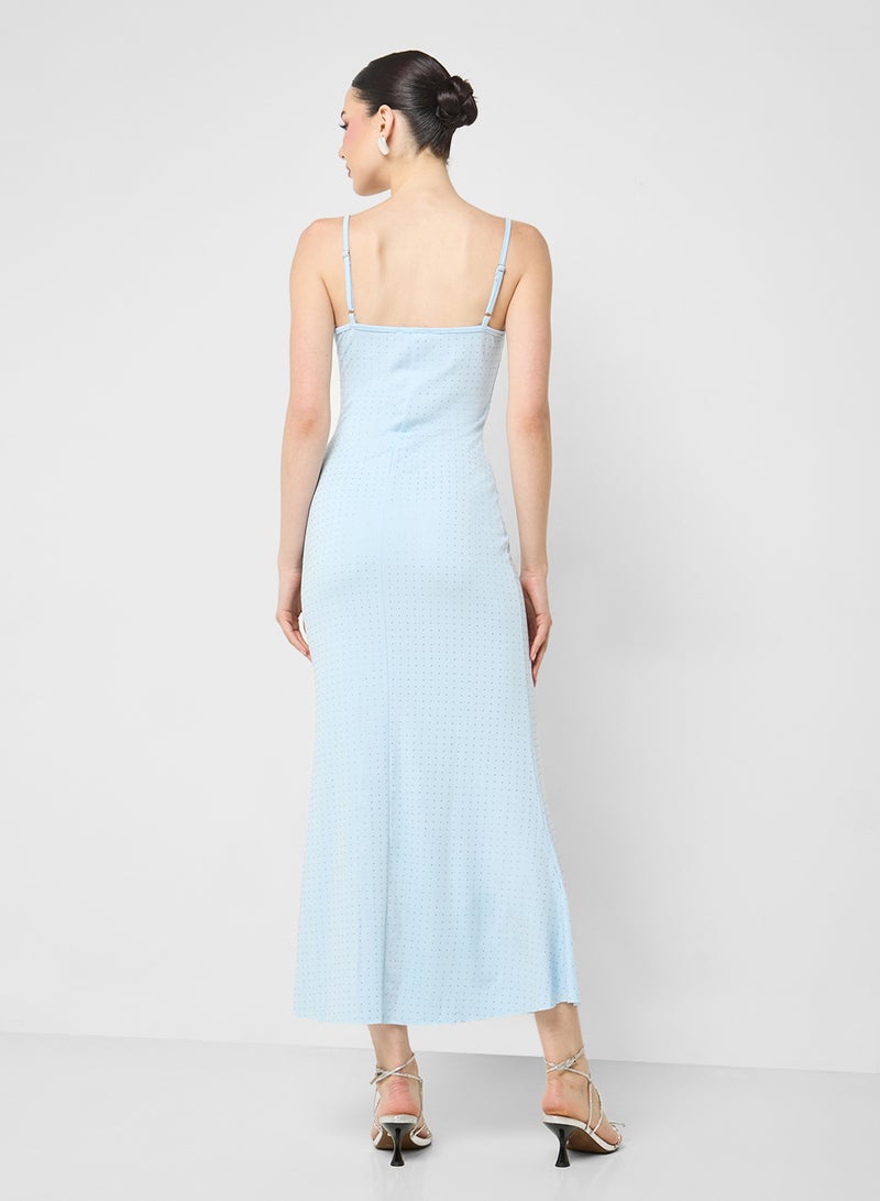 Ginger Bead Embellished Slip Dress - Image 2