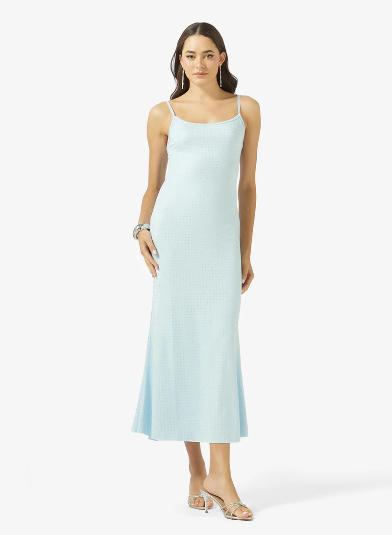 Ginger Bead Embellished Slip Dress