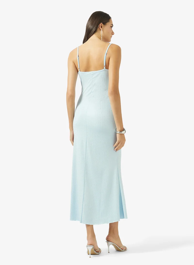 Ginger Bead Embellished Slip Dress