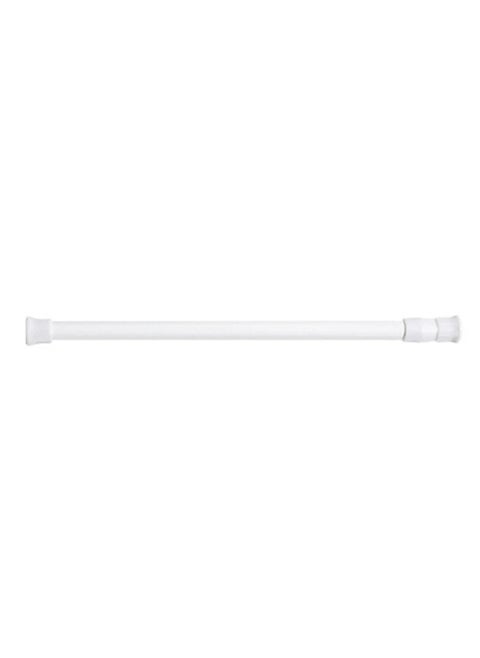 Tension Rod,Extendable Curtain Poles, Extendable Hanging Bar,No Drill Spring Net Curtain Pole Voile Curtain Tension Pole Adjustable Telescopic Rods Extendable for Kitchen