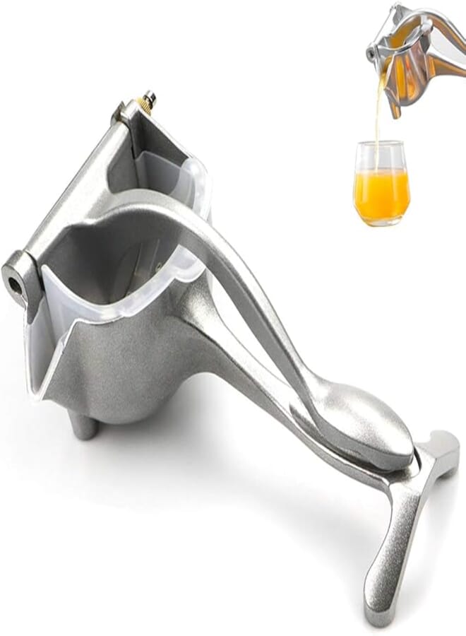 Vanleonet Lemon Squeezer, Lime Squeezer Manual Fruit Juicer Heavy Duty Hand Juicer Premium Quality Metal Aluminum Alloy Citrus Squeezer for Oranges, Lemons, Lime, Grapefruit, Citrus, Grape Watermelon