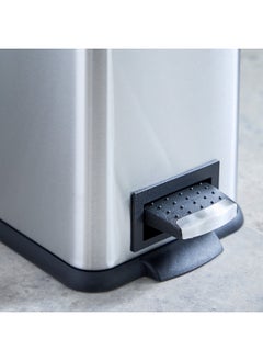 Home Box Alpha Rectangle Stainless Steel Pedal Bin - 10 L  - Image 4
