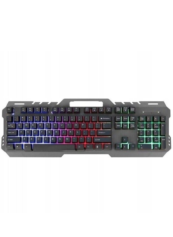 Wired Led Backlit Mechanical Gaming Keyboard RGB K108 - Image 2