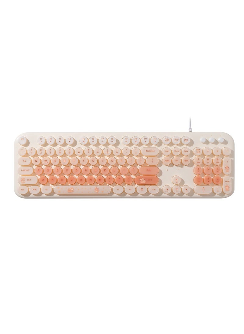 EBMINI New Retro Mechanical Tactile Keyboard