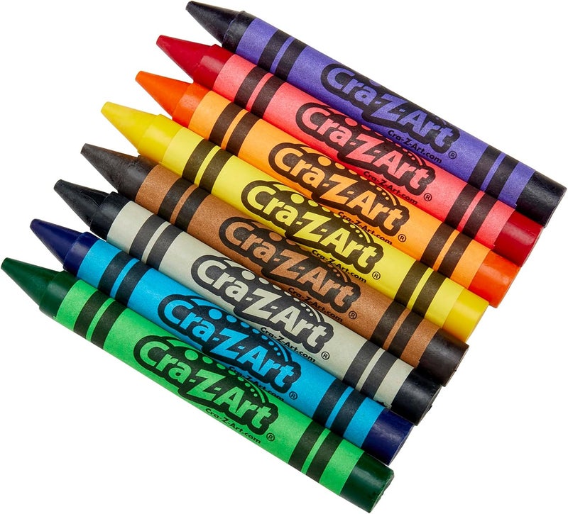 Cra-Z-Art 8ct Jumbo Crayons - Vibrant Colors for Kids, Perfect for School and Creative Play - Image 2