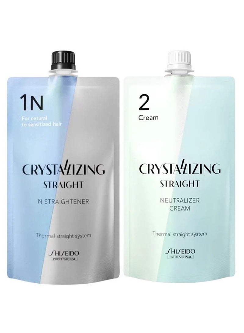 كريم شيسيدو الاحترافي لبلورة الشعر N1 (400 جم) + نيوترالايزر 2 (400 جم)