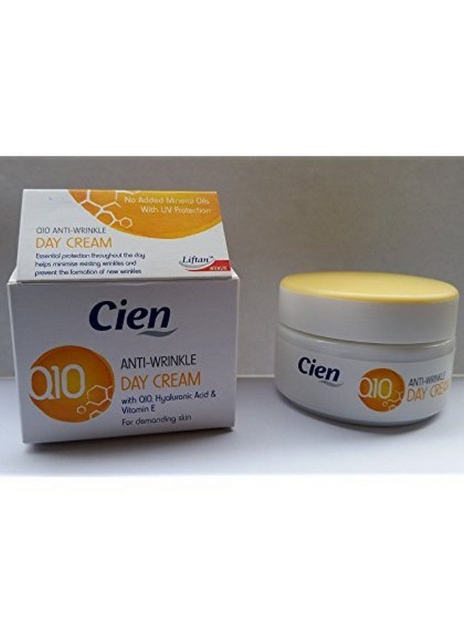 Antiwrinkle Day Cream 50 Ml With Q10 Hyaluronic Acid & Vitamin E