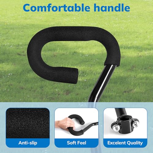 MOLI DEE Children Cycling Bike Safety Trainer Handle Balance Push Bar(black-b) - Image 4