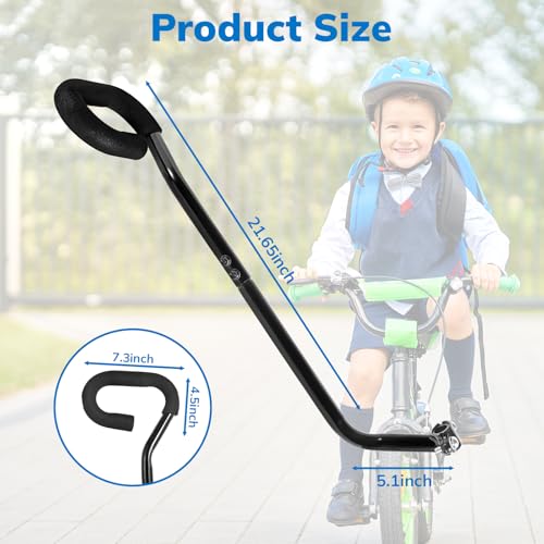 MOLI DEE Children Cycling Bike Safety Trainer Handle Balance Push Bar(black-b) - Image 2