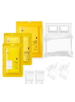 Travel Bedding Set For Hotel 4 Pack, 1 Quilt Cover 2.4*2.2m, 1 Bed Sheet 2.4*2.2m, 2 Pillow Cases 80*50cm, 2 Towels 70*30cm, 2 Bath Towels 140*70cm, Travel Bed Set Hotel Business Trip Camping - pzsku/Z6FEBAA89CBBD8107934EZ/45/_/1724918674/5fdd9d29-9c5a-4162-ae6e-58a9538a9835