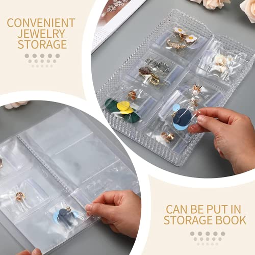 GSXRB PVC Anti Tarnish Jewelry Bags,Jewelry Bags Clear Plastic. Jewelry Pouch for Jewelry Rings and Earrings (100 pcs，3.14x4.72 inches) - Image 5