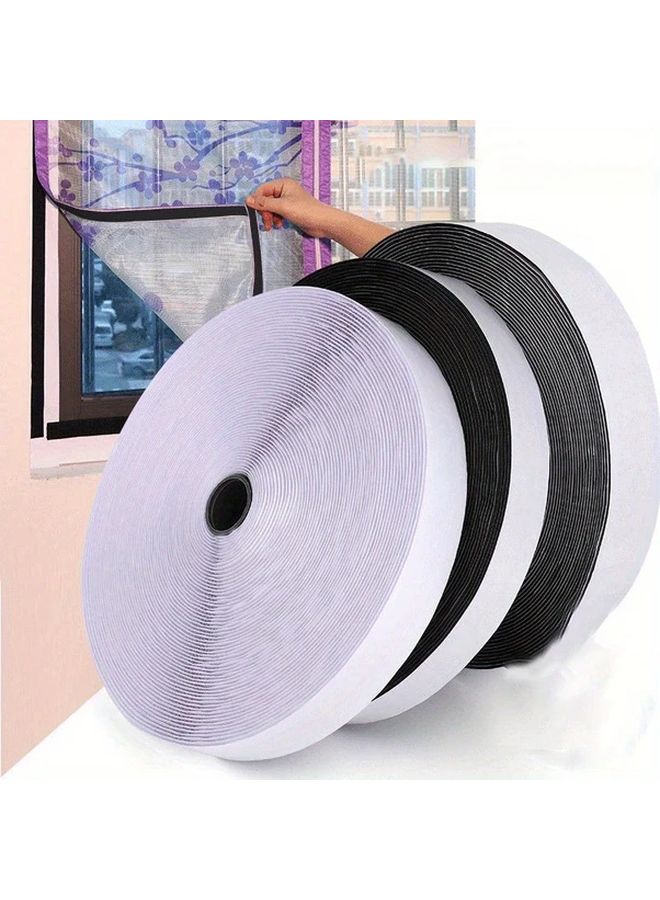 White 2 Piece Set Heavy Duty Self Stick Adhesive Sheets 2x500cm Strong Grip No Residue Removal - Image 5