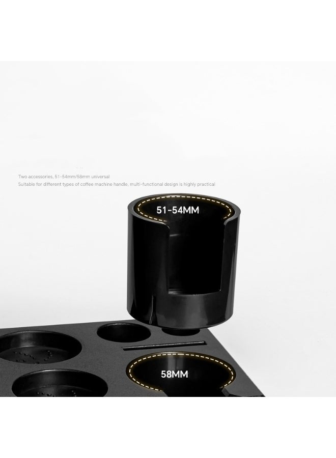 PINKSAMA Espresso Tamping Station,Coffee Portafilter Holder,Espresso Tamper Stand for 51/54/58mm Portafilters、Tamper and Distributor,Espresso Machine Accessories,Coffee Tool Organizer - Image 3