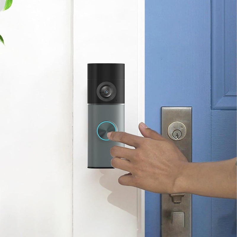 Mamerry Doorbell Backplate Replacement Only Compatible with Ring/Wired Doorbell Plus(2nd Gen) /Pro(3rd Gen), Doorbell Wall Mount Bracket Back Plate Holder Accessories(Black) - Image 5