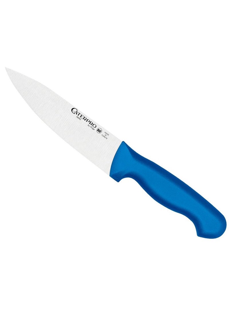 PiRGE CATERPRO CHEF KNIFE 25 CM WIDE BLUE - Image 1