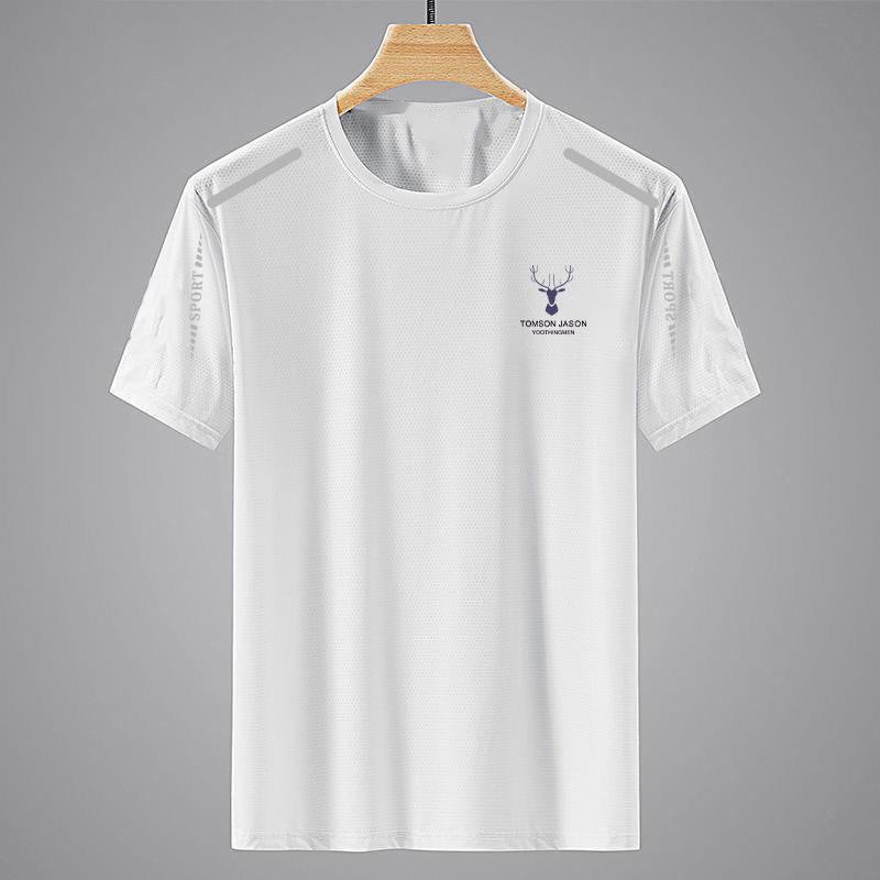 Ice Silk Summer Quick-Drying Clothes Men'S Short-Sleeved Korean-Style Comfortable All-Match Casual Shirt Plus Size Summer Loose Breathable Trendy - Image 4