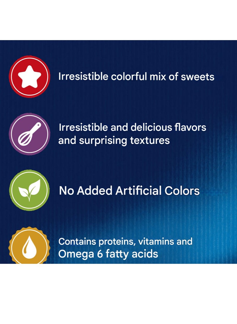 بورينا فيليكس بارتي ميكس مأكولات بحرية مشكلة جافة للقطط 60 جرام - Image 3