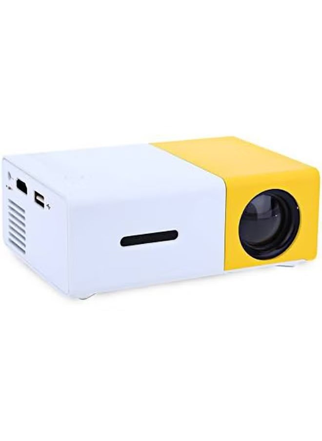 docooler YG300 Portable QVGA LED 400 Lumens Projector With Remote Control YG300 White/Yellow  - Image 3