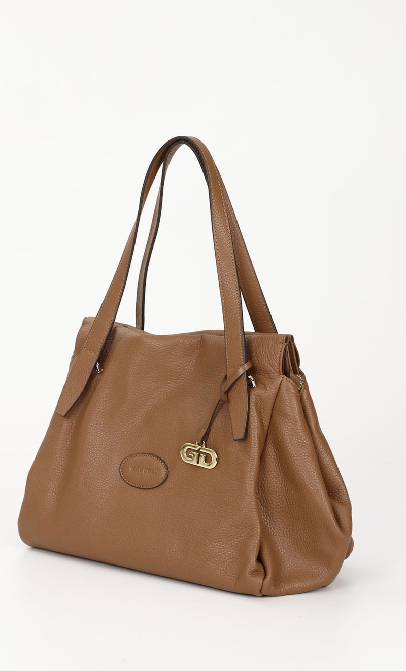 Gönderi(r) Gon Platinum Genuine Leather Large Size Women's Shoulder and Handbag B6537  - Image 4