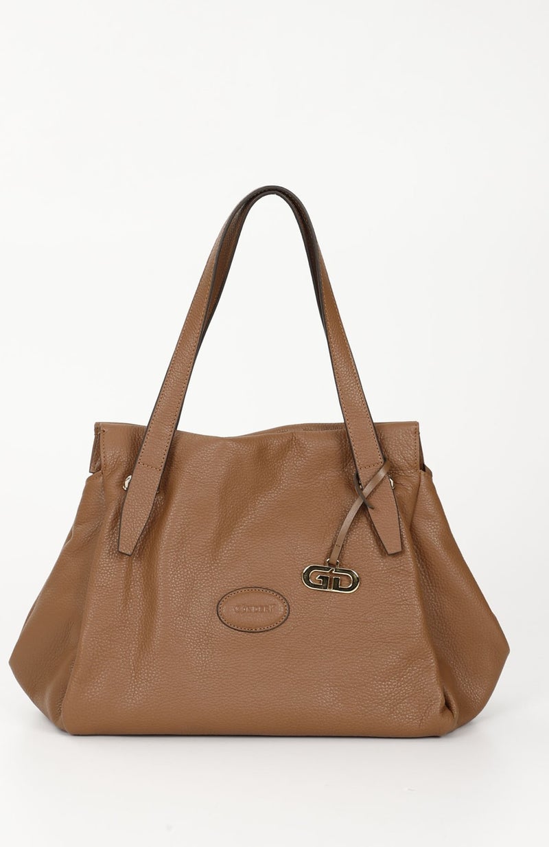 Gönderi(r) Gon Platinum Genuine Leather Large Size Women's Shoulder and Handbag B6537  - Image 2
