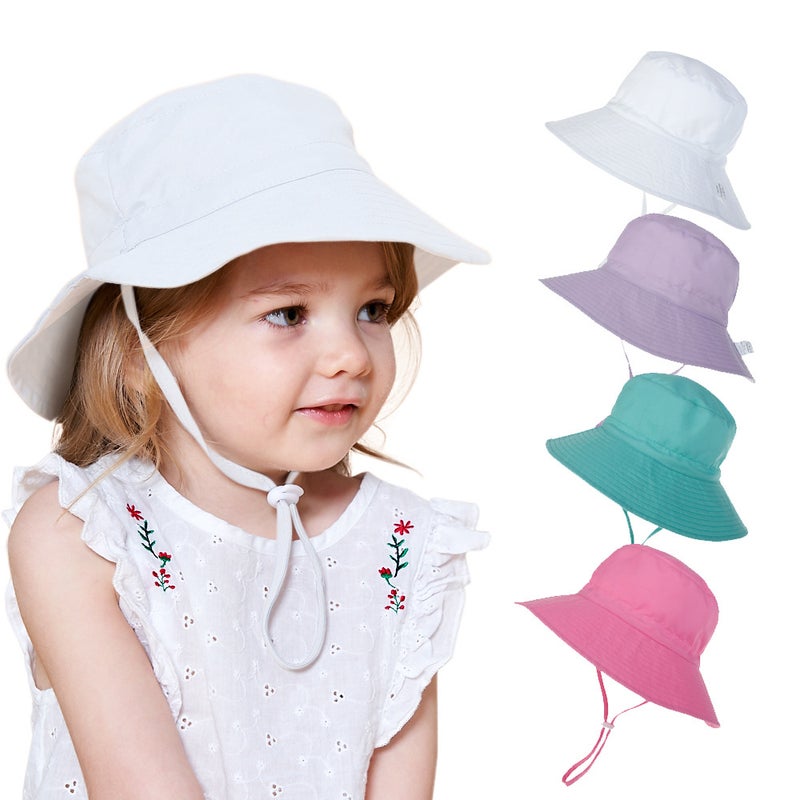 New Sun Hat For Boys And Girls Baby Breathable Quick-Drying Beach Hat For Children Sunscreen Adjustable Fisherman Hat - Image 2
