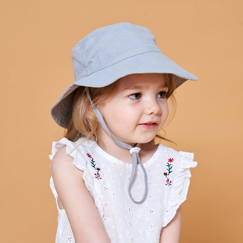 New Sun Hat For Boys And Girls Baby Breathable Quick-Drying Beach Hat For Children Sunscreen Adjustable Fisherman Hat - Image 4