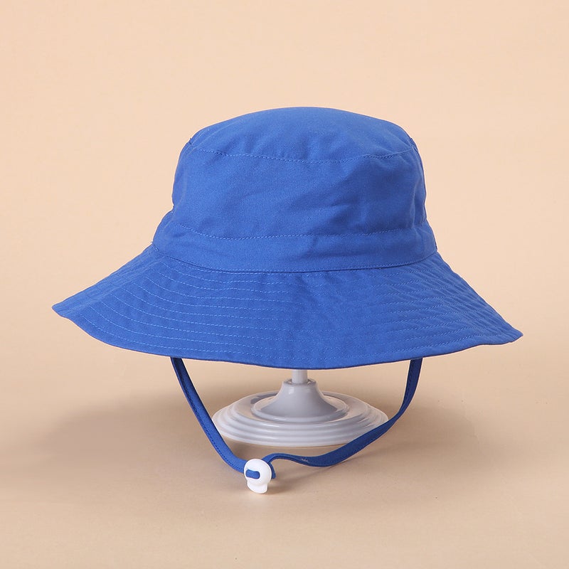 New Sun Hat For Boys And Girls Baby Breathable Quick-Drying Beach Hat For Children Sunscreen Adjustable Fisherman Hat - Image 1