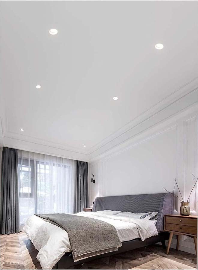 TOEFL Anti-glare spotlight with yellow light, 7 cm size, 7 watts - Image 2