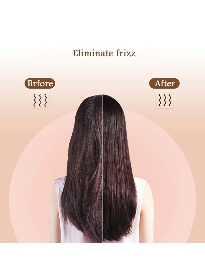 FERNIDA Cordless Hair Straightener Brush, Rechargeable Portable Heated Comb Mini Straightening Brush for Women and Mens Beard Home Travel Lightweight Carry-Along Hot Comb - Image 3