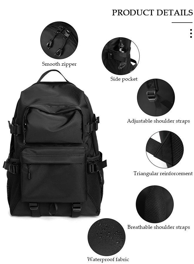 DUNISO Large Capacity Backpack Multifunction Casual Water Resistant Double Shoulder School Bag Computer Backpack Business Durable Laptops Travel Backpacks Outdoor Bags - Image 3