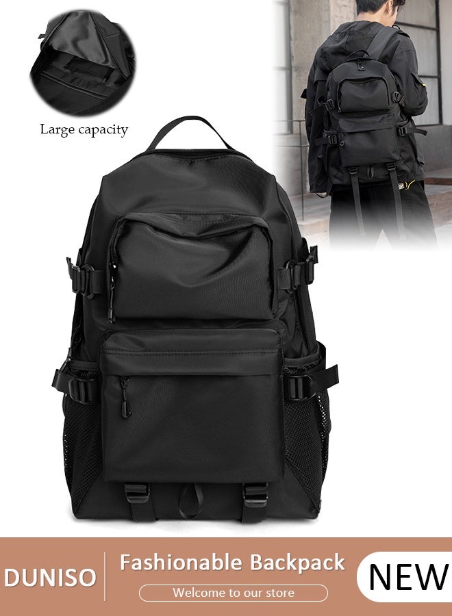 DUNISO Large Capacity Backpack Multifunction Casual Water Resistant Double Shoulder School Bag Computer Backpack Business Durable Laptops Travel Backpacks Outdoor Bags - Image 1