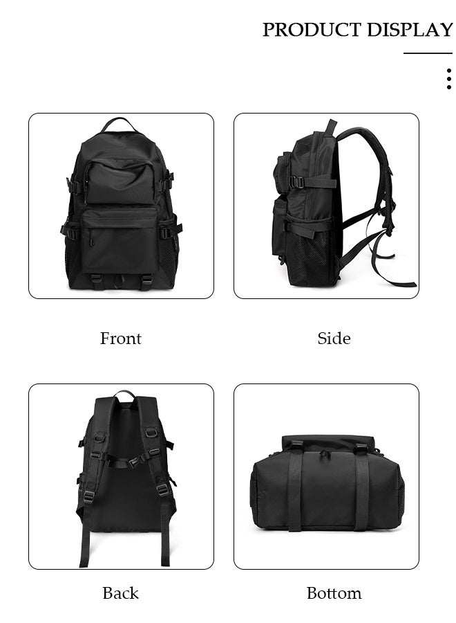 DUNISO Large Capacity Backpack Multifunction Casual Water Resistant Double Shoulder School Bag Computer Backpack Business Durable Laptops Travel Backpacks Outdoor Bags - Image 4