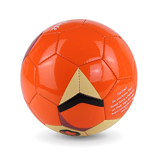 Daball Kid and Toddler Soccer Ball - Size 1 and Size 3, Pump and Gift Box Included (Size 1, Terry, The Fox) - Image 2
