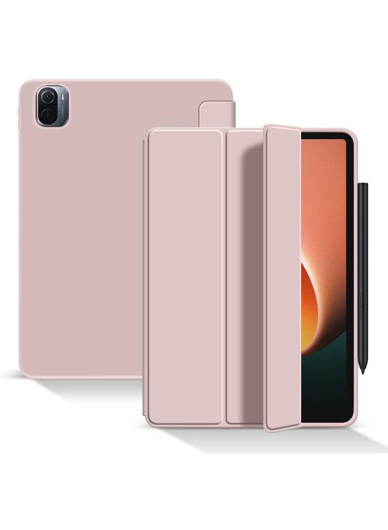 Rock Pow Compatible for Xiaomi 5/5 Pro 11 inch 2021 Released Case Tri fold Slim Lightweight Shell Smart Protective Cover with Multi-Angle Stand Wake&sleep Pen Slot Holder for Mipad 5 Pro 11 - Image 1