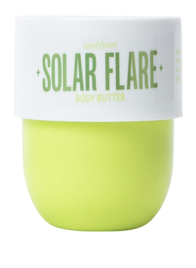SUN KISSED TROPICAL BODY BUTTER SOLAR FLARE,JUICY PEACH, SUMMER BLOSSOM & COCONUT HUSK. INFUSED WITH COCOA & SHEA BUTTER - Image 1