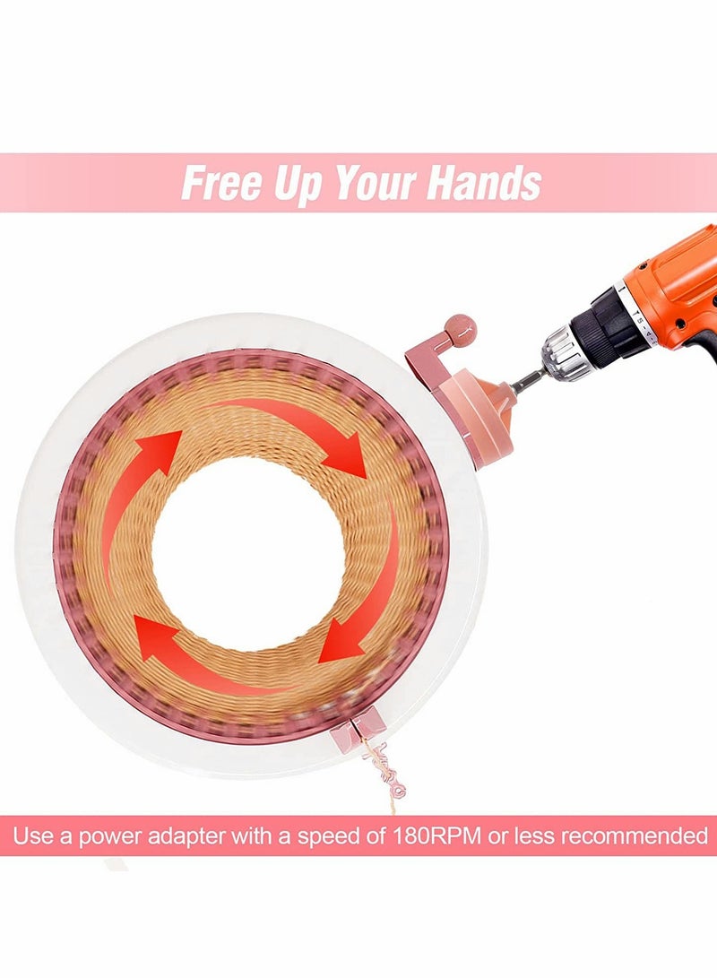 Drill-powered Knitting Machine Adapter | Create with Ease | Hands-Free Knitting Assistant - Image 2