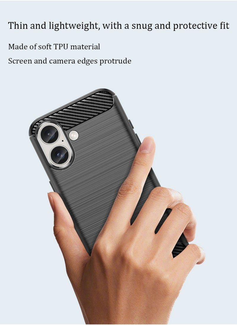 X-level iPhone 16 Case Compatible MagSafe 5.0 - Carbon Fiber - Protective iPhone 16 Cover - Shockproof Phone Cover Fiber Phone Case Support Wireless Charging Drop Protection Accessory  - Image 2