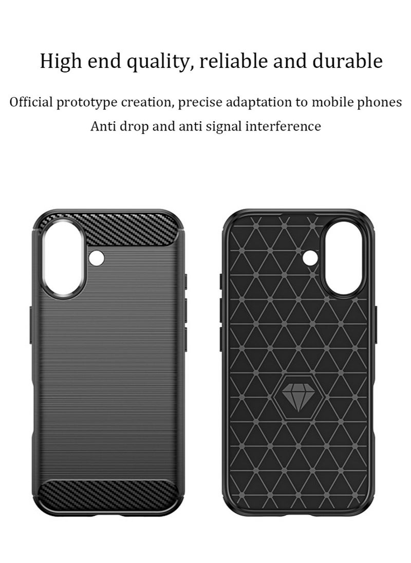 X-level iPhone 16 Case Compatible MagSafe 5.0 - Carbon Fiber - Protective iPhone 16 Cover - Shockproof Phone Cover Fiber Phone Case Support Wireless Charging Drop Protection Accessory  - Image 3