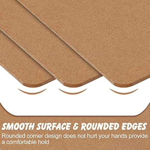 PANDRI Clipboards, PANDRI 6 Pack Hardboard Office Clipboards, Low Profile Clip, Clip Boards 8.5x11 Standard Letter Size, Classroom Supplies, ECO Friendly - Image 4