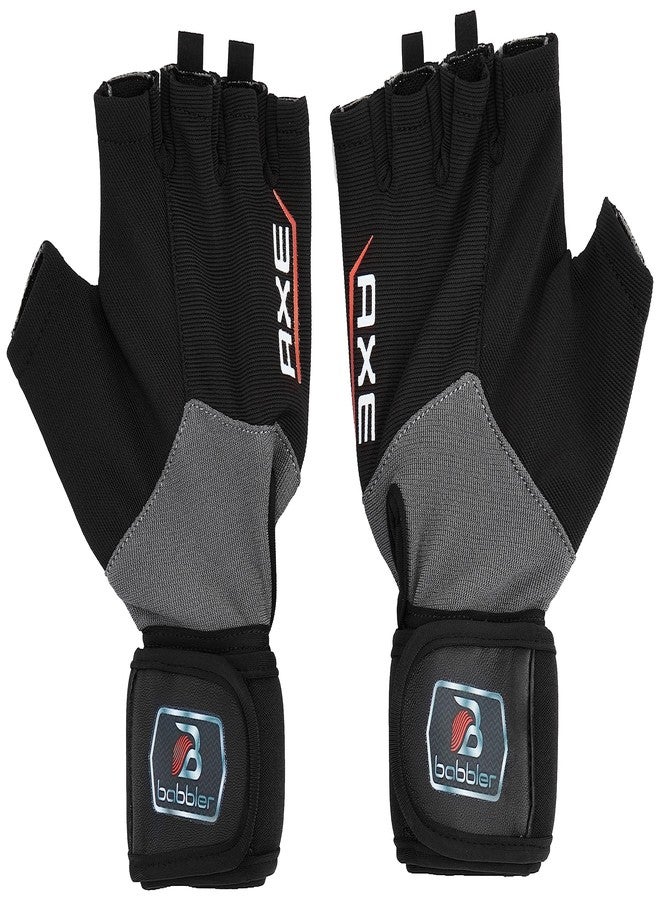 Babbler Axe Gym Gloves, Fitness Gloves with Wrist Support (Large) - Image 1