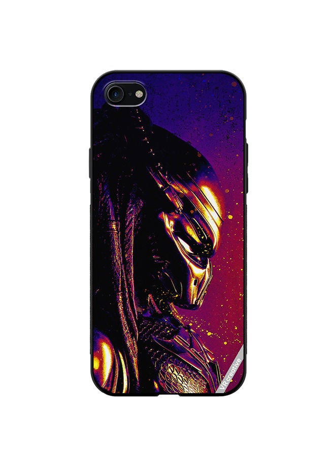 VR CREATIVE Protective Case Cover For Apple iPhone SE (2022) Predator Design Multicolour - Image 1