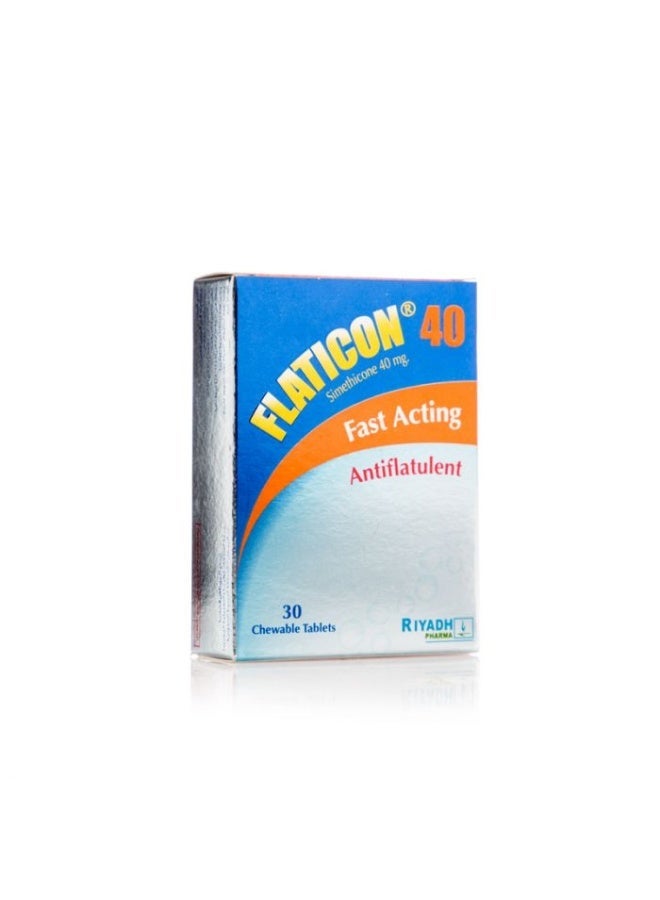RIYADH PHARMA Flaticon Chewable 30Tab | 40Mg - Image 2